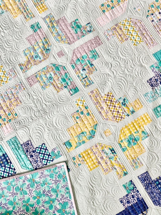 Rough Cut Diamonds Quilt Pattern PDF