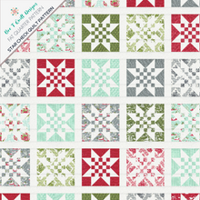 Load image into Gallery viewer, Star Check Quilt Paper Pattern