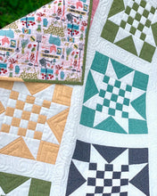 Load image into Gallery viewer, Star Check Quilt PDF Pattern