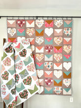 Load image into Gallery viewer, Love Letters Quilt PAPER Pattern