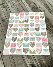 Load image into Gallery viewer, Love Letters Quilt PAPER Pattern