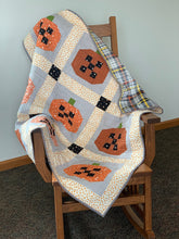Load image into Gallery viewer, Pumpkin Patched Quilt PDF Pattern