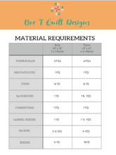 Load image into Gallery viewer, Pumpkin Patched Quilt PDF Pattern