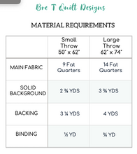 Load image into Gallery viewer, Star Check Quilt Paper Pattern