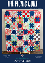 Load image into Gallery viewer, The Picnic Quilt PDF Pattern