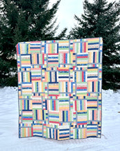 Load image into Gallery viewer, Switchback Rails Quilt PDF Pattern
