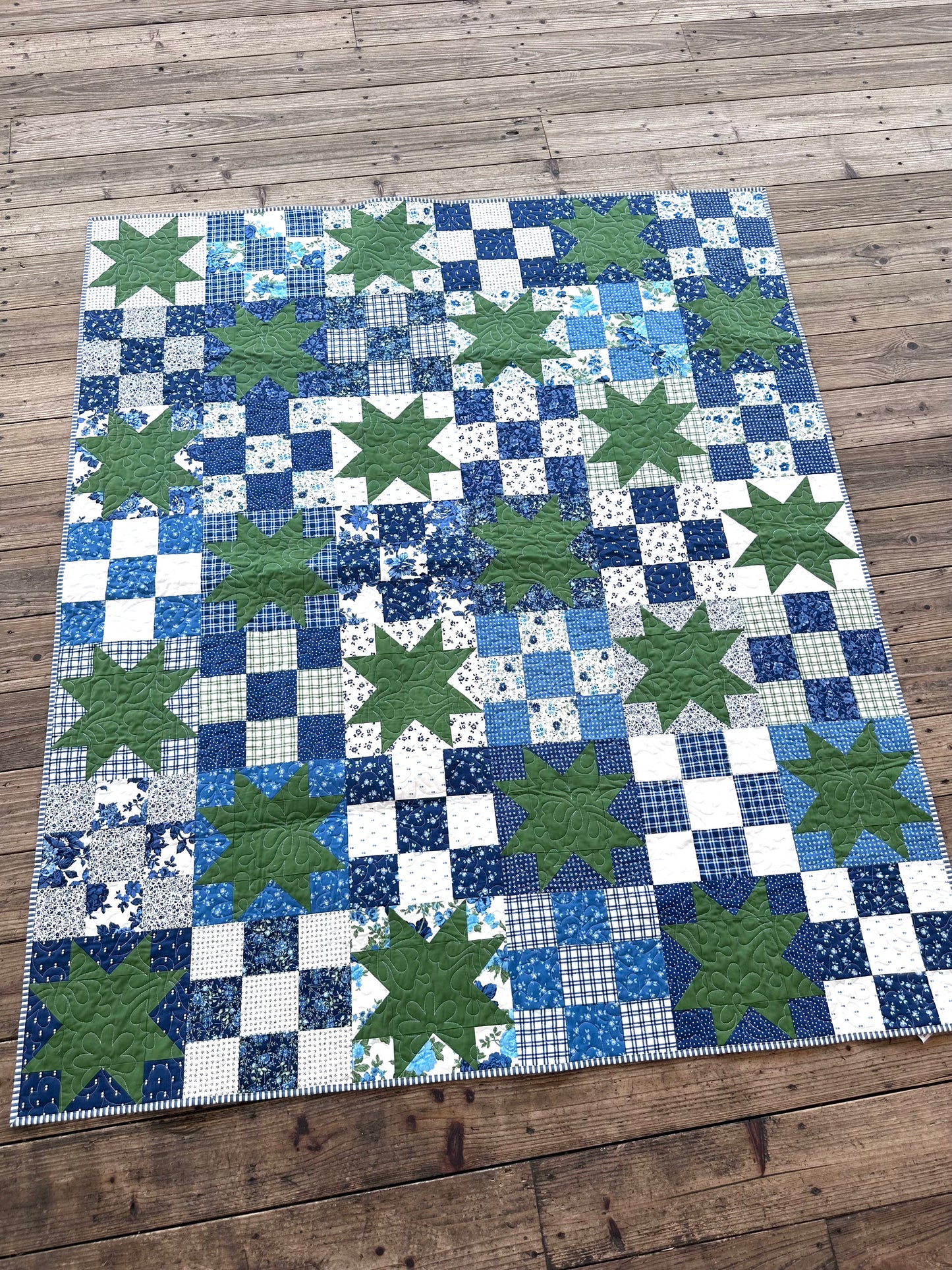 The Picnic Quilt PAPER Pattern