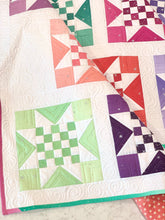 Load image into Gallery viewer, Star Check Quilt PDF Pattern
