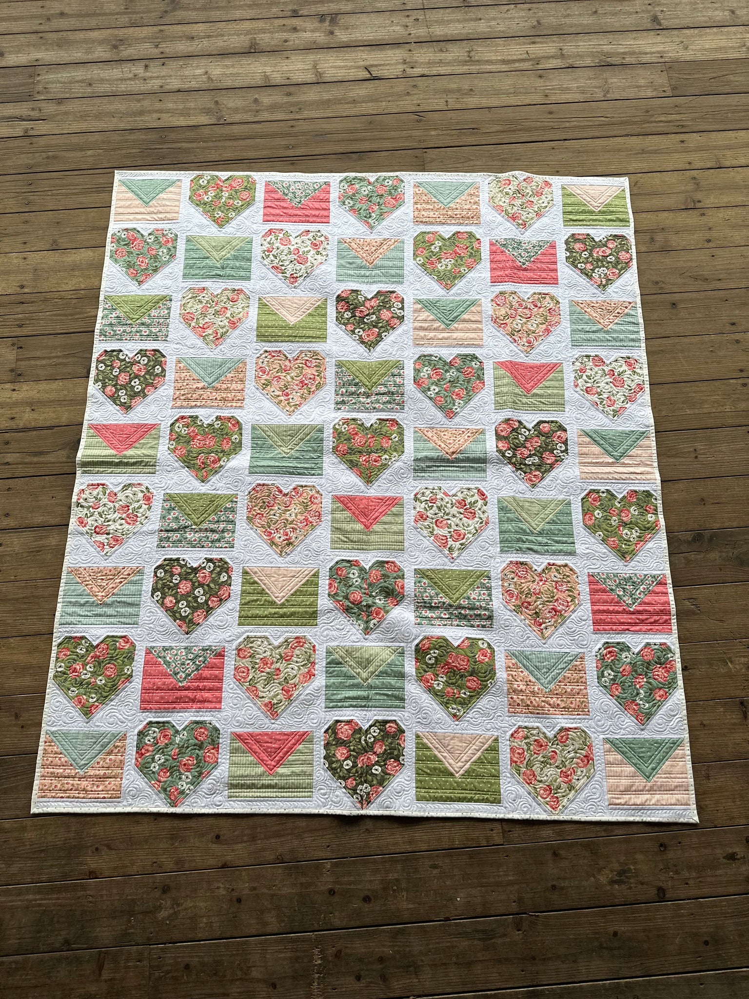 Love Letter Paper Pieced Pattern - Payhip