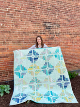 Load image into Gallery viewer, Rough Cut Diamonds Quilt PAPER Pattern
