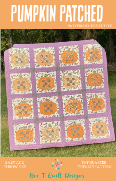Pumpkin Patched Quilt PDF Pattern